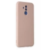 Huawei Mate 20 Lite Kılıf Nano içi Kadife Silikon - Pudra