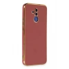 Huawei Mate 20 Lite Kılıf Volet Silikon - Kırmızı