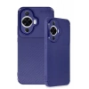 Huawei Nova 12S Kılıf Auto Focus Karbon Kapak - Lacivert
