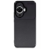 Huawei Nova 12S Kılıf Auto Focus Karbon Kapak - Siyah