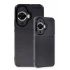 Huawei Nova 12S Kılıf Auto Focus Karbon Kapak - Siyah