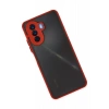 Huawei Nova Y70 Kılıf Montreal Silikon Kapak - Kırmızı