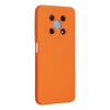 Huawei Nova Y90 Kılıf Nano içi Kadife Silikon - Turuncu