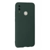 Huawei P Smart 2019 Kılıf Nano içi Kadife Silikon - Koyu Yeşil