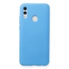 Huawei P Smart 2019 Kılıf Nano içi Kadife Silikon - Mavi