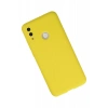 Huawei P Smart 2019 Kılıf Nano içi Kadife Silikon - Sarı
