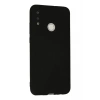 Huawei P Smart 2019 Kılıf Nano içi Kadife Silikon - Siyah