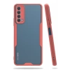 Huawei P Smart 2021 Kılıf Platin Silikon - Pembe