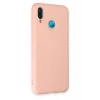 Huawei P20 Lite Kılıf Nano içi Kadife Silikon - Pudra