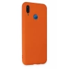Huawei P20 Lite Kılıf Nano içi Kadife Silikon - Turuncu