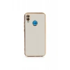 Huawei P20 Lite Kılıf Volet Silikon - Beyaz