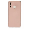 Huawei P30 Lite Kılıf Nano içi Kadife Silikon - Pudra
