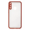 Huawei P40 Lite E Kılıf Montreal Silikon Kapak - Kırmızı