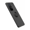 Huawei P40 Pro Kılıf Range Yüzüklü Silikon - Siyah