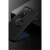 Huawei P40 Pro Kılıf Range Yüzüklü Silikon - Siyah