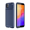 Huawei Y5P Kılıf Auto Focus Karbon Kapak - Lacivert