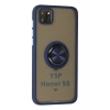 Huawei Y5P Kılıf Montreal Yüzüklü Silikon Kapak - Lacivert