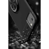 Huawei Y5P Kılıf Range Yüzüklü Silikon - Siyah-Mavi