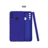 Huawei Y6P Kılıf First Silikon - Lacivert