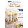 İMA Tuzluklu Kürdan 12 Adet | Pratik Kapaklı Kürdan Kutusu
