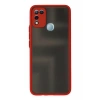 İnfinix Hot 10 Play Kılıf Montreal Silikon Kapak - Kırmızı