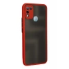 İnfinix Hot 10 Play Kılıf Montreal Silikon Kapak - Kırmızı