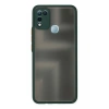 İnfinix Hot 10 Play Kılıf Montreal Silikon Kapak - Yeşil