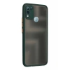 İnfinix Hot 10 Play Kılıf Montreal Silikon Kapak - Yeşil