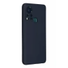 İnfinix Hot 11s Kılıf Nano içi Kadife Silikon - Lacivert