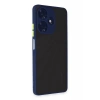 İnfinix Hot 30 4G Kılıf Montreal Silikon Kapak - Lacivert