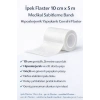 İpek Flaster 10 cm x 5 m Medikal Sabitleme Bandı Hipoalerjenik Yapışkanlı Cerrahi Flaster