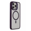 iPhone 14 Pro Kılıf Roblox Lens Magsafe Standlı Kapak - Derin Mor