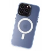 iPhone 15 Pro Max Kılıf Mateks Magsafe Kapak - Sierra Blue