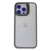 iPhone 15 Pro Max Kılıf Roblox Lens Standlı Kapak - Titan Gri