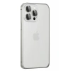 iPhone 15 Pro Metal Bumper Mat Kapak - Gri