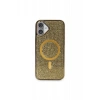 iPhone 16 Plus Kılıf Helen Magsafe Kapak - Gold