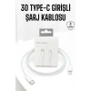 Iphone Uyumlu İOS Uyumlu Lightning Hızlı Şarj Tye C Lightning Şarj Kablosu