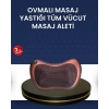 Isıtma Özellikli Derin Yoğurma Masaj Yastığı Priz & Çakmak Girişli