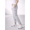 Jogger Eşofman Altı Rahat Kalıp, Kargo Cepli, Lastikli Paça, Günlük Spor Pantolon - Gri