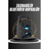 Kablosuz Bluetooth Hoparlör Ses Bombası RGB Işıklı Taşınabilir Yüksek Ses Kaliteli