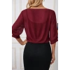 Kadın Fakir Kollu önden Bağlamalı Kısa şifon Bolero Ceket