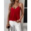Kadın Ip Askılı V Yakalı Sandy Bluz