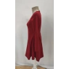 Kadın Uzun Kollu Kare Yakalı Mini Ithal Krep Elbise
