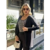Kadın Uzun Kollu Krep üçlü Takım