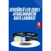 Kafa Lambası, Su Geçirmez Kafa Feneri 3 Mod Aydınlatma