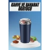 Kahve ve Baharat Öğütücü Kolay Temizlenebilir Paslanmaz Çelik Taşınabilir