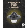 Kamp ve Bahçe İçin Retro LED Fener – Sıcak Işık, Uzun Ömürlü Batarya