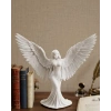 Kanatlı Melek Figürü 3D Baskı Dekoratif Heykel Biblo Ev Ofis Aksesuarı