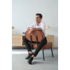 KB-Milano Kuback Siyah Cilt Siyah Jel Taban Bağcıklı Günlük Erkek Ayakkabı