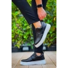 KB-X3  Kuback Siyah Cilt  Bağcıklı  Günlük Erkek  Ayakkabı